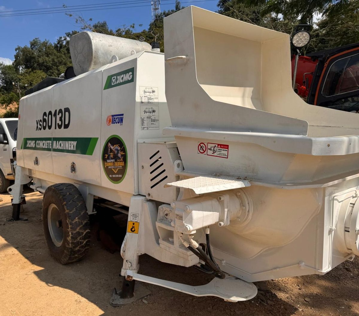 Bomba de concreto XCMG XS6013D